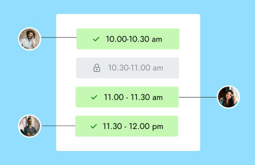 Tefez product workflow for appointment logistics for psychologists
